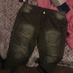 Biker jeans